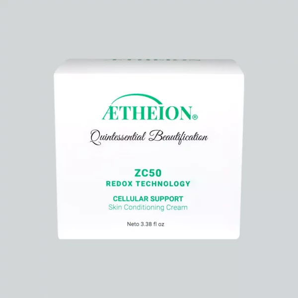 AETHEION® ZC50 Crema Soporte Celular es un potente conjunto de minerales iónicos en una crema antioxidante para eliminar los radicales superóxido del organismo.