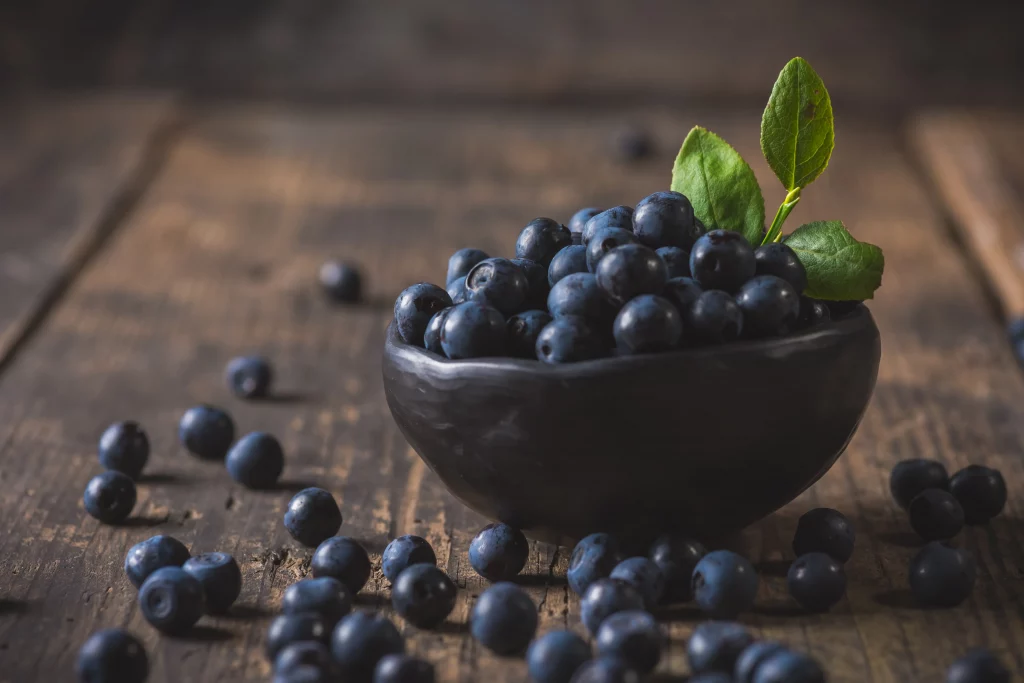 Orac value of blueberries