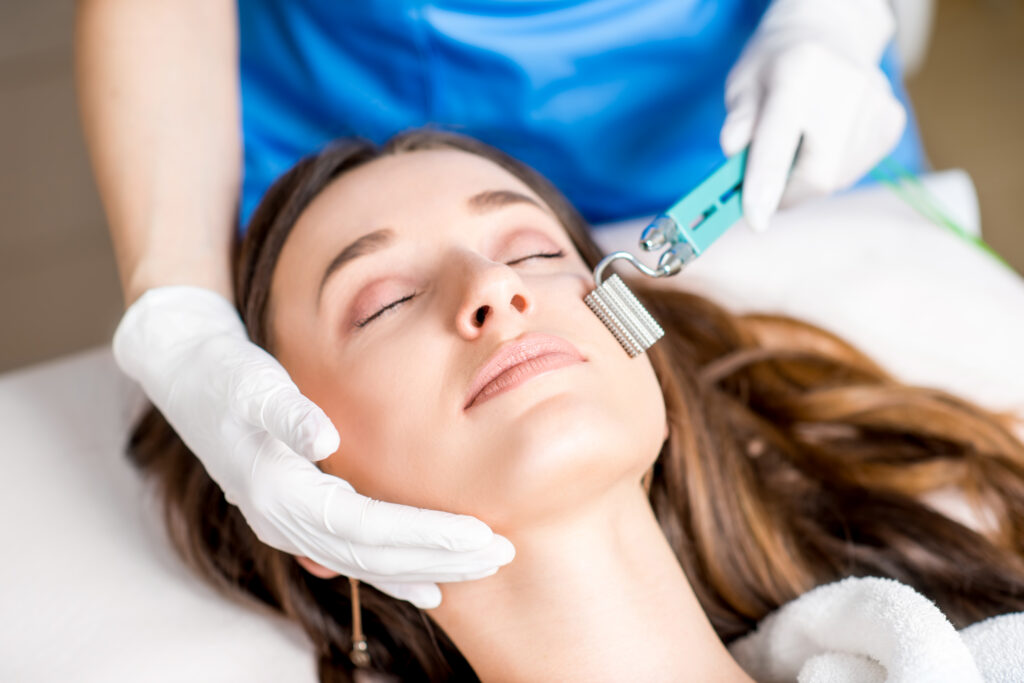 What to put on skin after microneedling